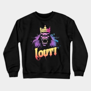 Crazy Cool Monkey Crewneck Sweatshirt